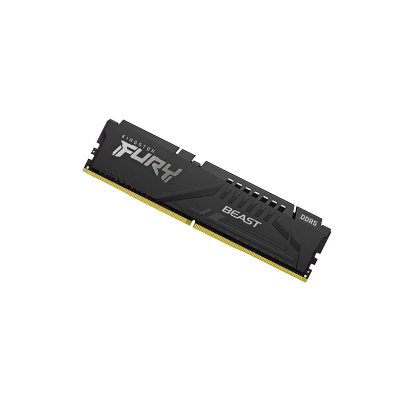 金士顿骇客神条FURY 16GB(8G×2)套装 DDR5 5200 台式机内存条 Beast野兽系列高清大图