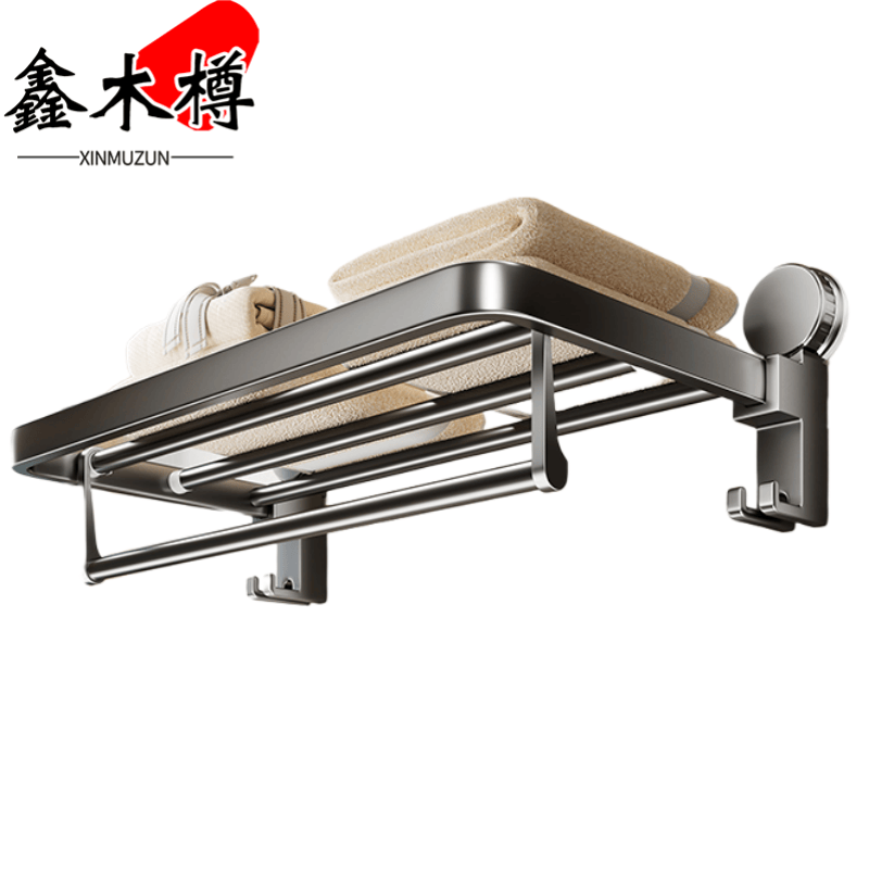 鑫木樽浴室置物架40cm个高清大图