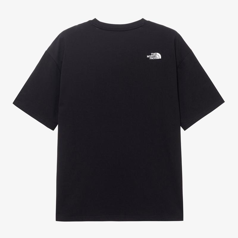 THE NORTH FACE男士运动短袖T恤中心logo设计时尚透气舒适休闲款
