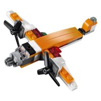 乐高(LEGO)Creator 创意百变 双旋翼无人机31071 儿童拼装积木玩具塑料 6-12岁 109颗