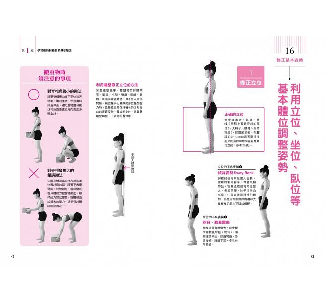 [正版] 姿势回正!83个一线物理疗法 导正你的身体! 枫叶社文化 原版进口书 医疗保健高清大图