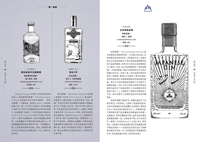 [正版]烈酒的七宗醉 认识350款精酿烈酒 洋酒爱好者入门书 烈酒背后的故事 精美插图 专业品鉴笔记 烈酒搭配 饮食文高清大图