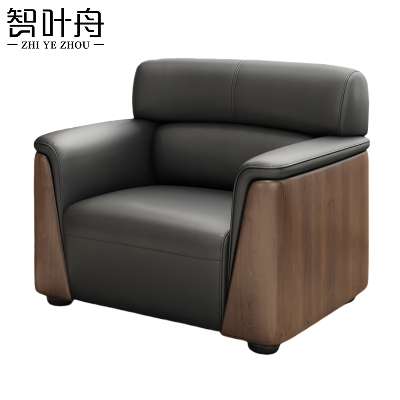 智叶舟沙发单人位900*810*850mm张高清大图