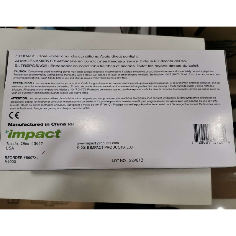 CHOOCI 一次性手套PVC食品级隔离细菌加厚透明家务手套 PVC透明手套100只/盒