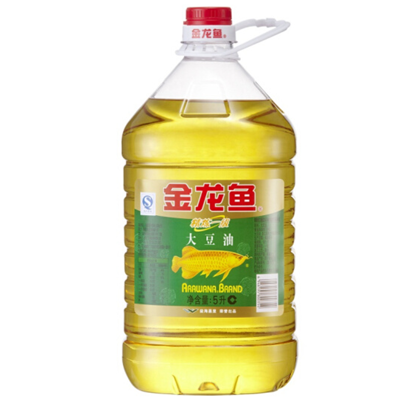 金龙鱼 精炼一级大豆油VG 5L*4 整箱