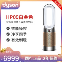 戴森(Dyson) HP09 空气净化暖风扇 空气净化器 白金色