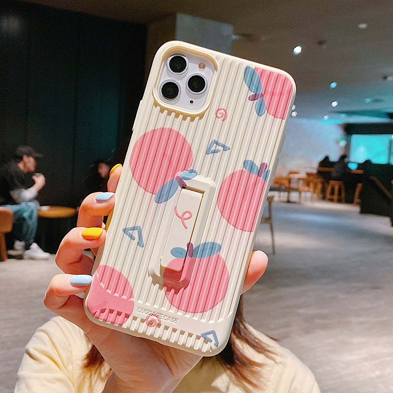 手机壳可爱p40清新夏天p30带支架p20软壳mte30硅胶mte20少女p20pro粉