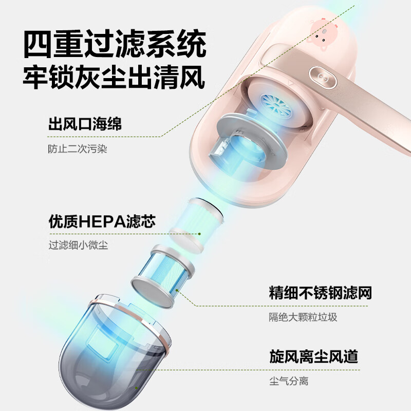 海尔 除螨仪清洁机 HZ-C602F高清大图