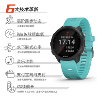 Garmin佳明Forerunner245M高阶跑步心率运动智能功能手表防水50m(纯净白音乐版)