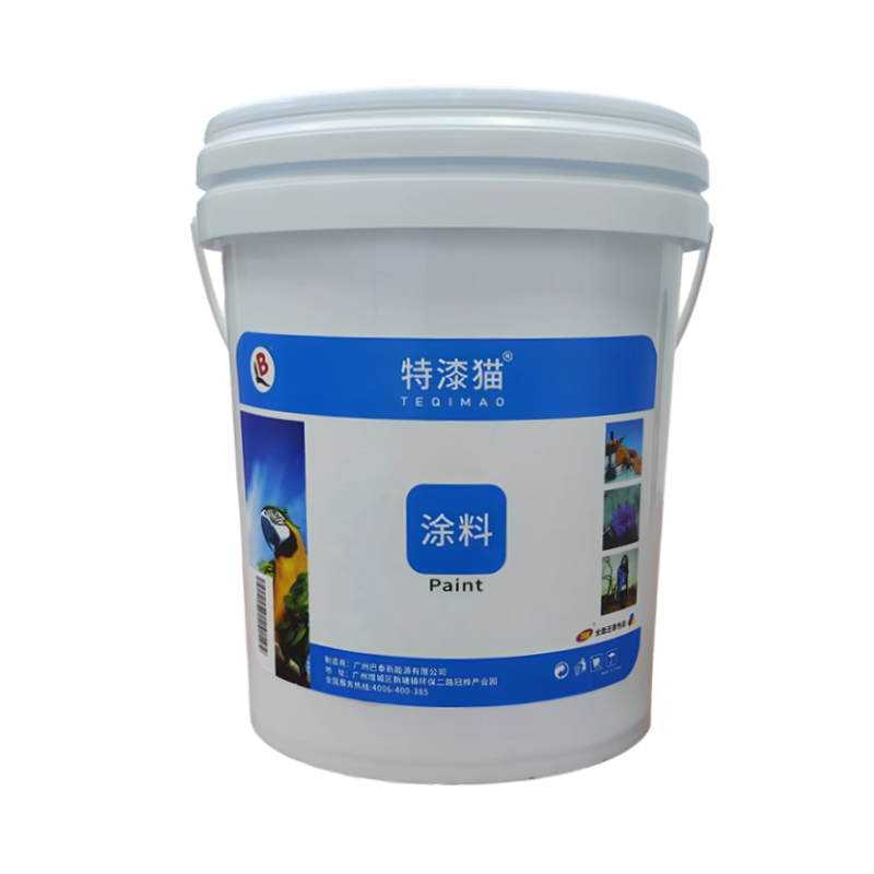 特漆猫 乳胶漆 黄色 20kg 桶高清大图
