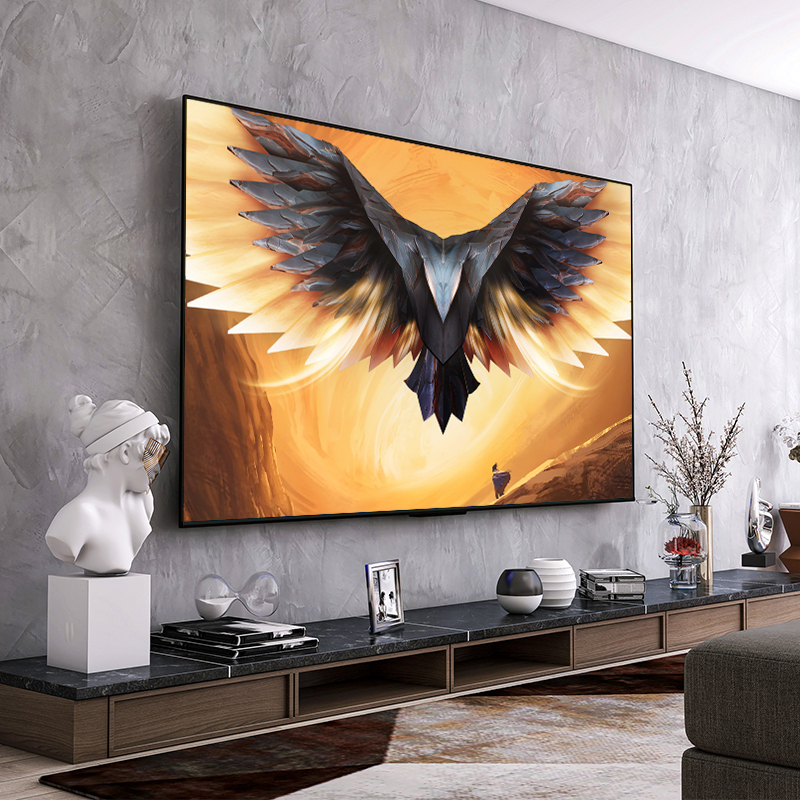 TCL雷鸟鹏7 MAX 新品85英寸4K超高清144Hz高刷3+64G游戏电视S575C