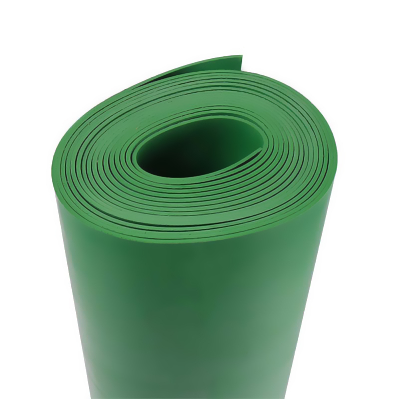 典虎 绝缘橡胶板 绿色平面3mm*1.2m*10m 6kv 卷高清大图