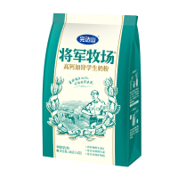 完达山 将军牧场高钙加锌 学生奶粉400g/克 袋装 独立包装