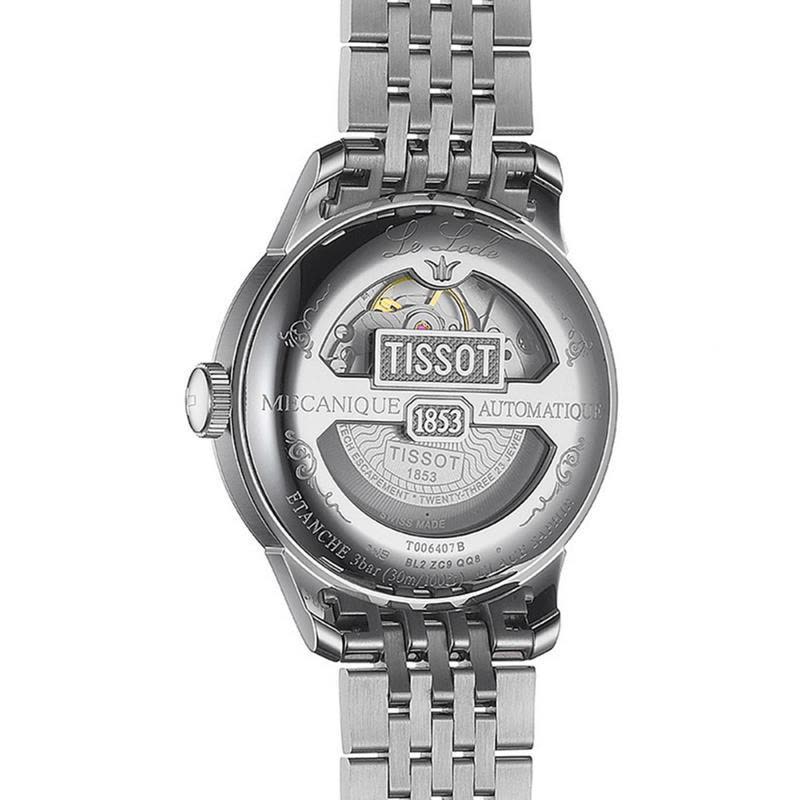 TISSOT 天梭男士Men's Swiss Le Locle Stainless Steel Bra手腕表图片
