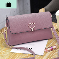 2019新款韩版百搭单肩包女士斜挎包女包手拿包包迷你时尚夏季小包NEWLAKE 2103砖红