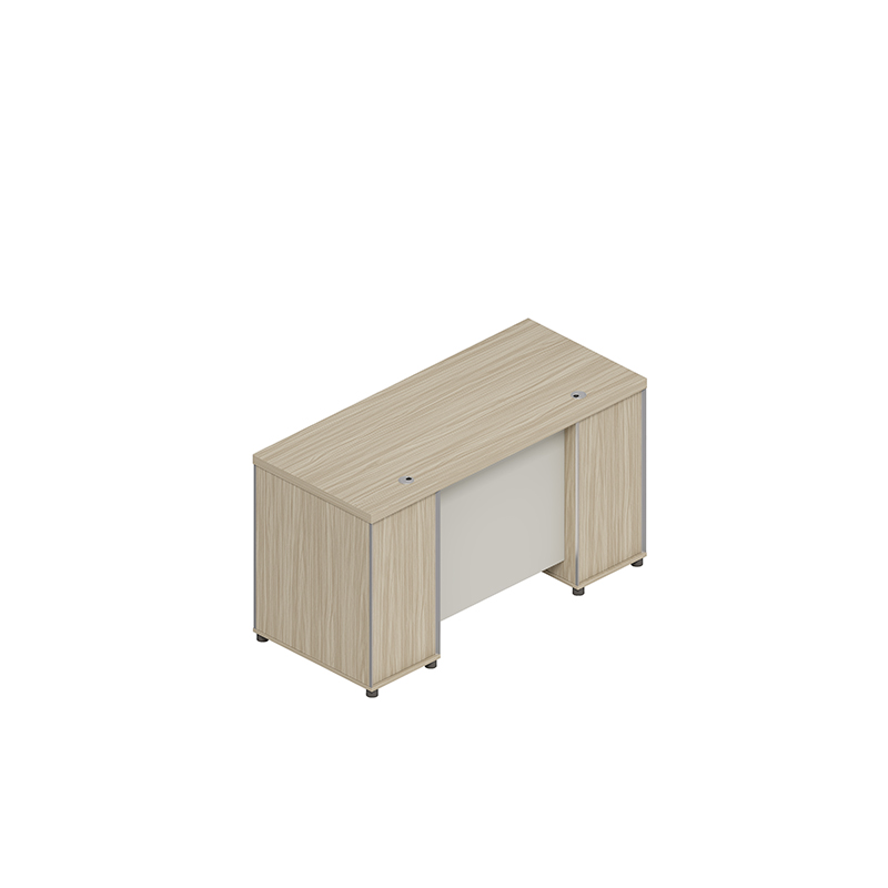 合祥源 职员单人办公桌 1400*600*750mm 张高清大图