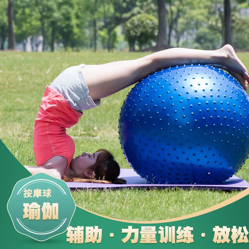 甄萌按摩球颗粒球触觉球大龙球儿童感统训练健身球加厚瑜伽球