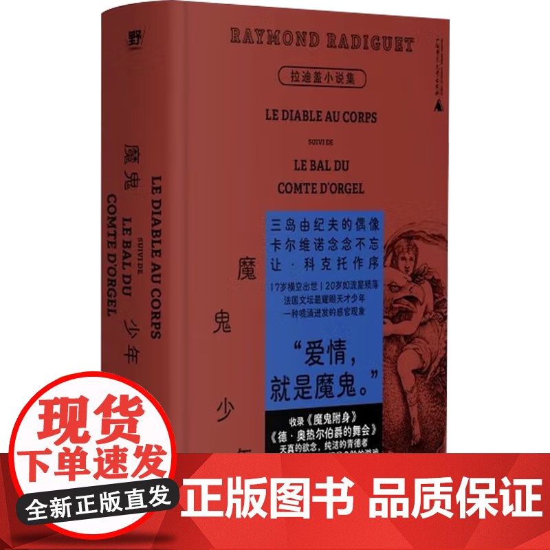 魔鬼少年 拉迪盖小说集 雷蒙·拉迪盖 著 小说高清大图
