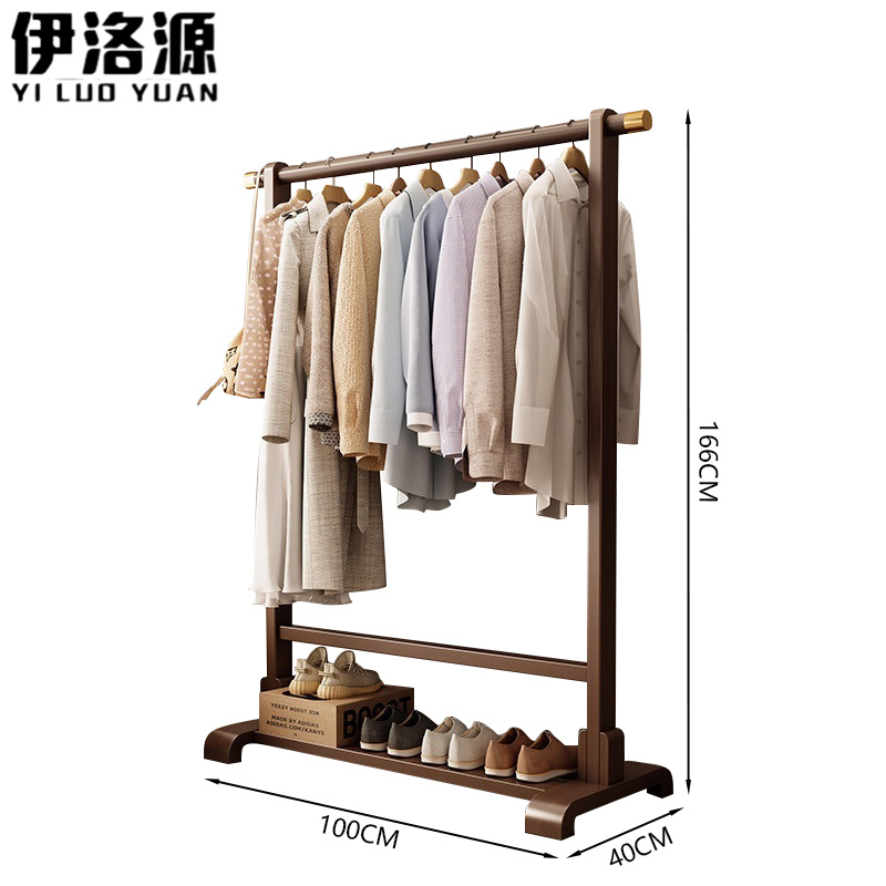 伊洛源衣帽架衣架 1.0m 个高清大图