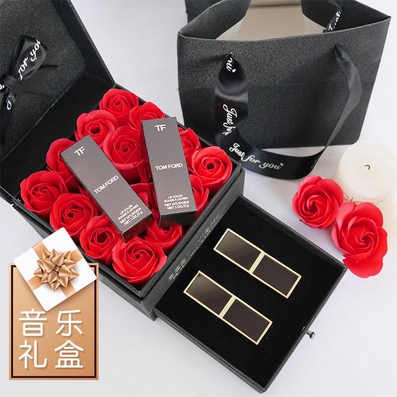 《苏宁专享》 限量版TF汤姆福特口红mini64 生日套装礼盒 1支装 送女友礼