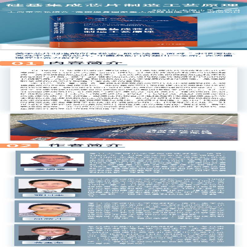 【M】硅基集成芯片制造工艺原理 李炳宗,茹国平,屈新萍,蒋玉龙 著 -9787309149951