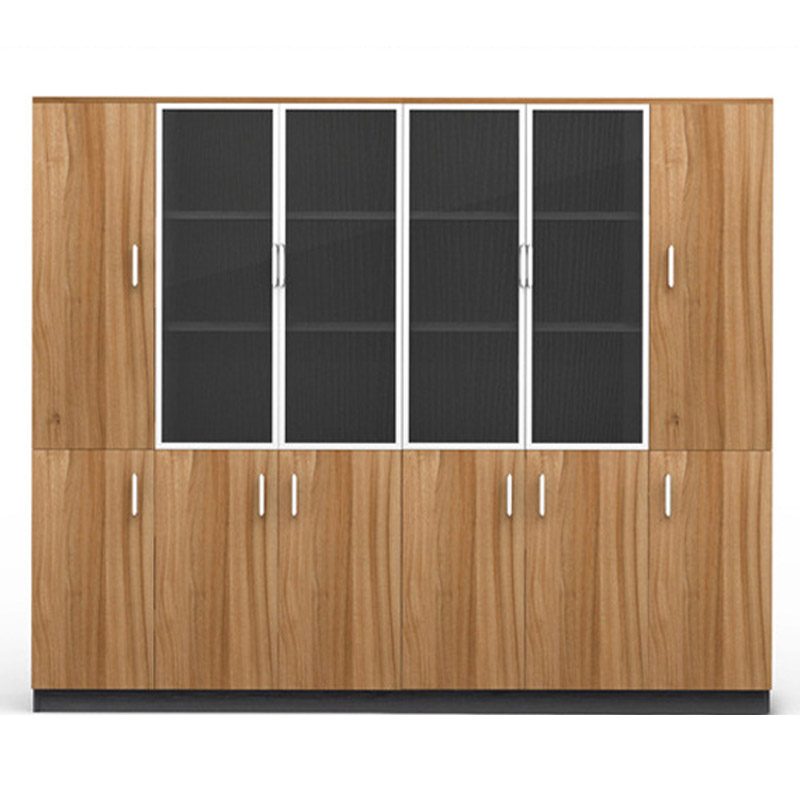 质凡文件柜木质板材公办柜组合柜档案柜储物柜简约现代人造板柜子视频