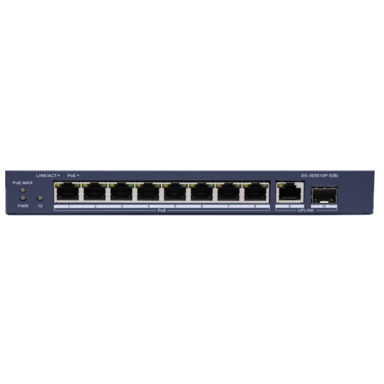 海康威视非网管千兆POE交换机DS-3E0510P-S(B)