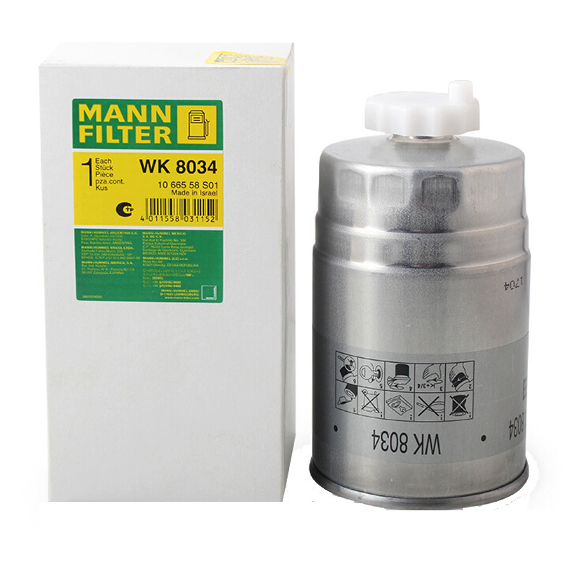 曼牌(MANN)燃油滤WK8034适配14-17款牧马人 2.8TD 柴油