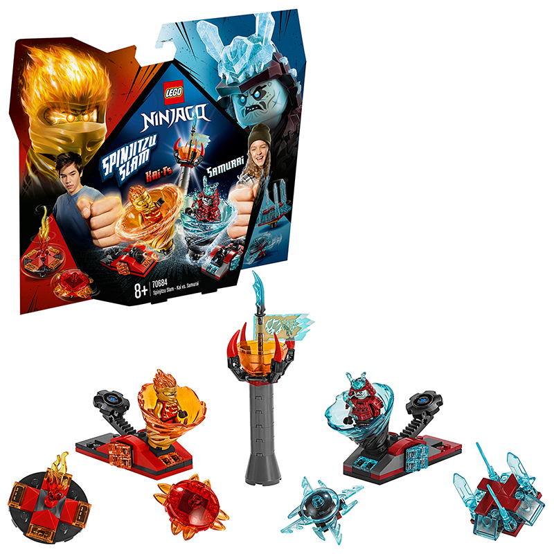 LEGO乐高 Ninjago幻影忍者系列 幻影旋转术攻袭之凯 vs.武士70684