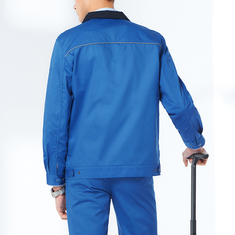 天鸣TMDKC2401 防静电春秋工作服 劳保服 源头工厂 可定制 M-4XL 套高清大图