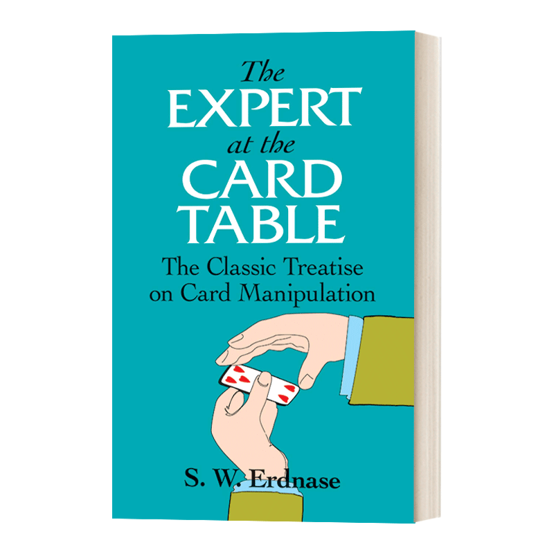 玛门的扑克牌 [正版]英文原版 The Expert at the Card Table 扑克牌技术秘籍 英文版 进口英高清大图