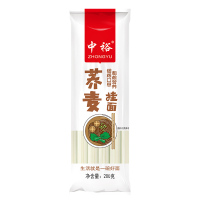 中裕(ZHONGYU)荞麦挂面200g*10把 4斤装,山东面食筋道爽滑健康方便速食汤面早餐面条凉面拌面炸酱中裕出品