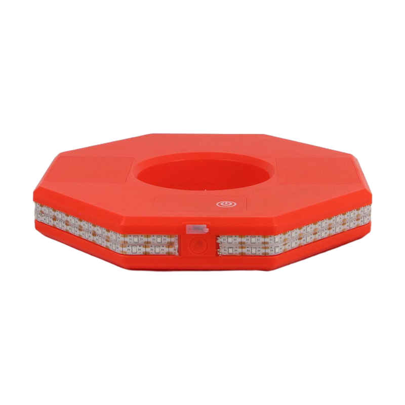 OHUI OHJW3128 5W LED 声光警示灯 IP64 DC3.7V 1800K 盏 荧光橙高清大图