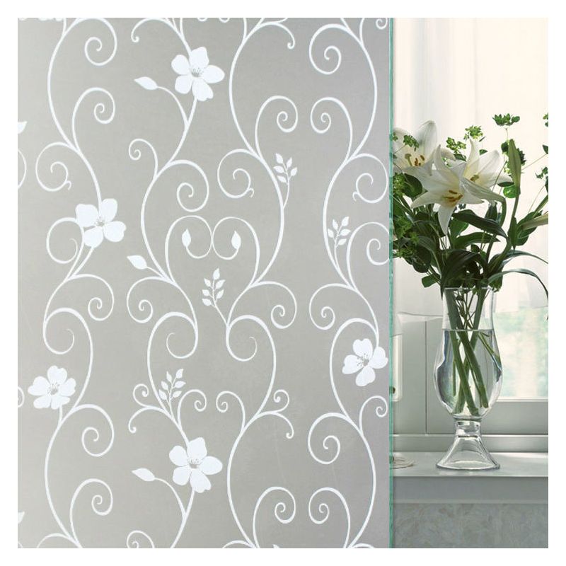 米长自粘磨砂窗户玻璃贴纸浴室卫生间透光不透明窗贴门装饰贴膜窗花纸