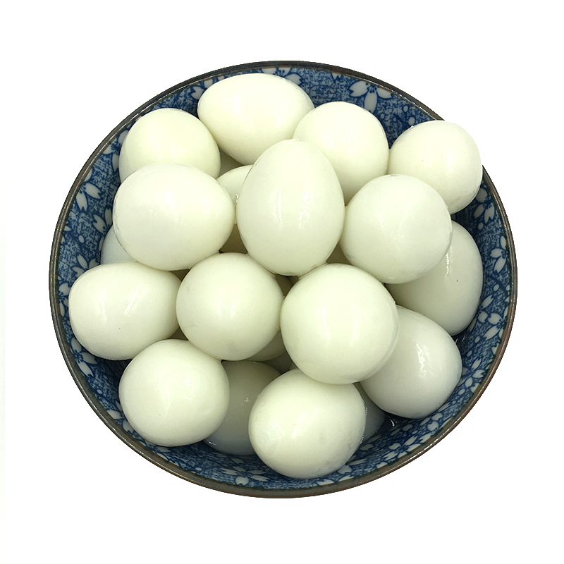 赛卡伊 含水5.4斤白水鹌鹑蛋熟清水火锅食材去壳水煮发新鲜麻辣烫炸串批