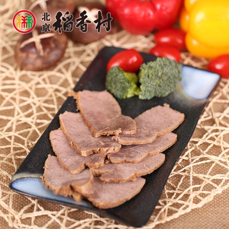 北京稻香村熟食 五香牛肉300g酱牛肉卤肉袋装真空熟食