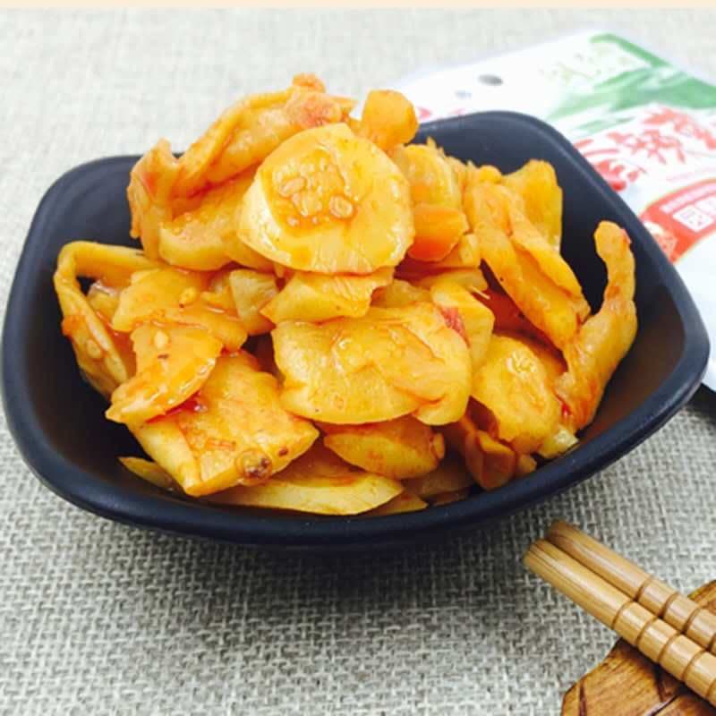 湘满天香辣萝卜干32g*20包湖南特产剁辣椒萝卜酱菜泡菜下饭菜[9月14日发完] [香辣萝卜]1盒图片