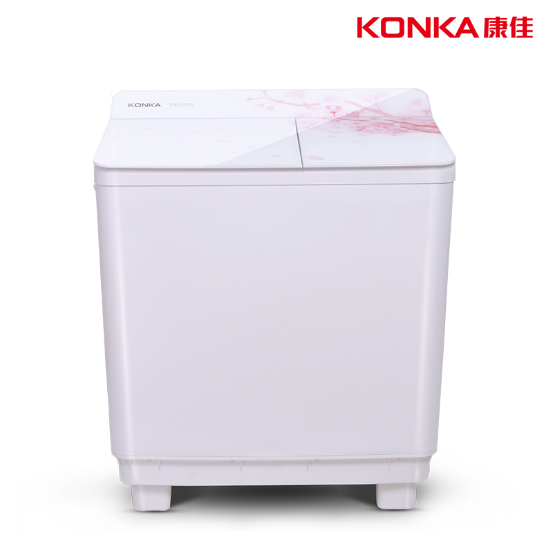 康佳（KONKA）12公斤 不锈钢双桶双缸 大容量 脱水甩干机 家电XPB120-359S