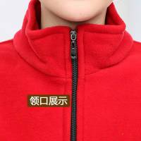 (2月19日发货)外套妈妈装抓绒上衣中年人摇粒绒外套