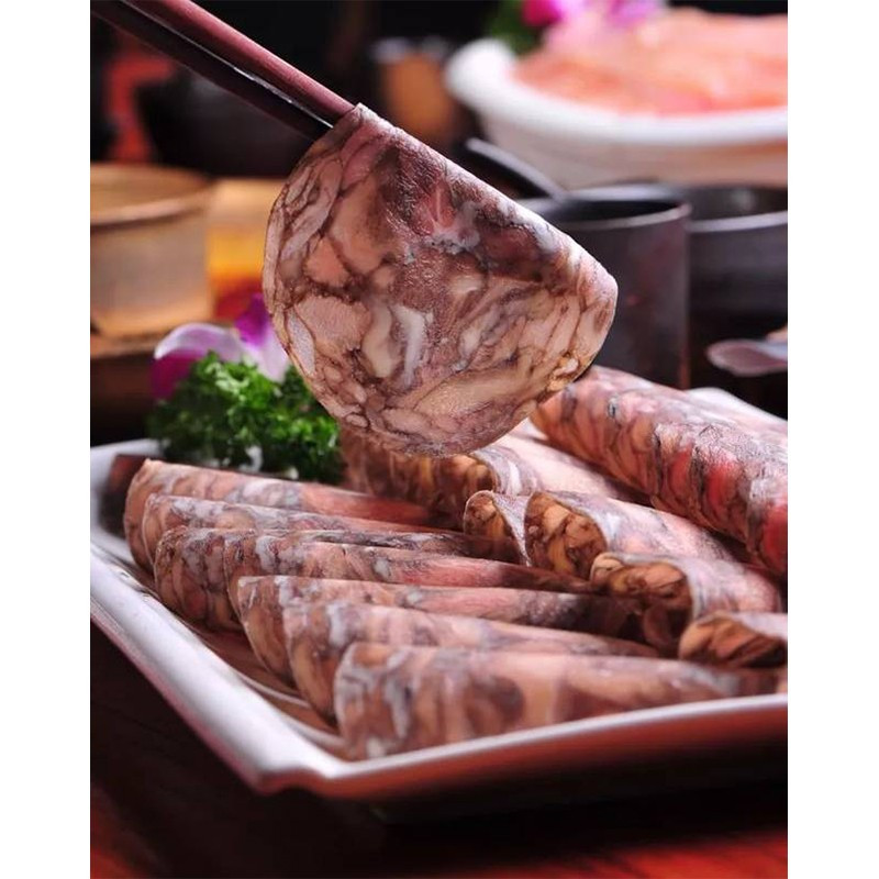 好拾味 火锅食材乌鸡卷200g 生鲜涮火锅烧烤煮汤麻辣烫串串汤料关东煮