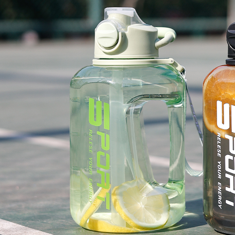 艾逸瑶选浮光绿茵手提吨吨桶1700ml/CJ-21149高清大图