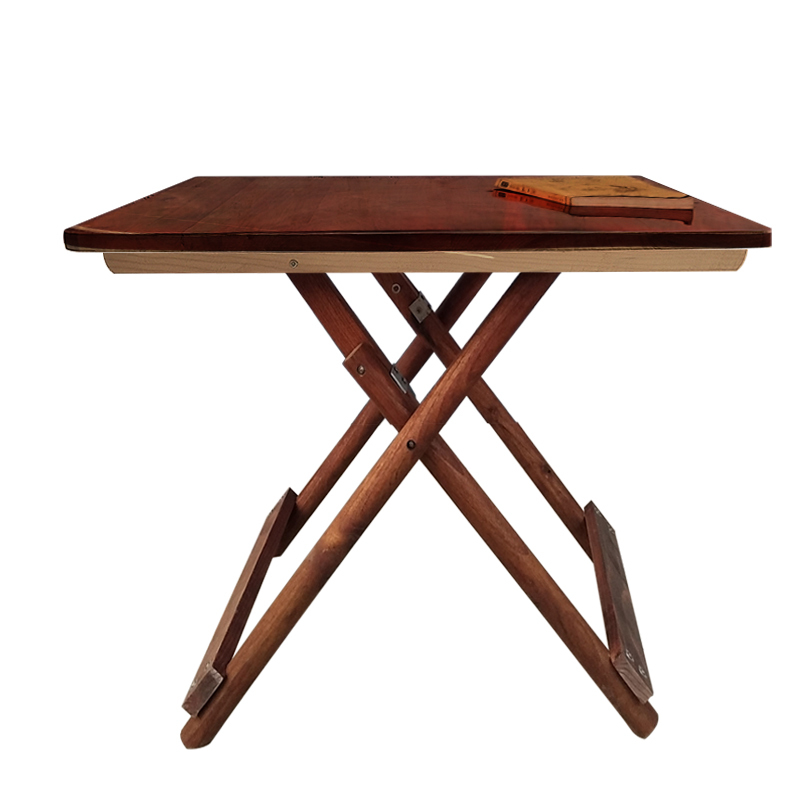 寻木匠折叠木桌实木餐桌4 6人木头正方形可折叠小桌子吃饭矮腿桌家用