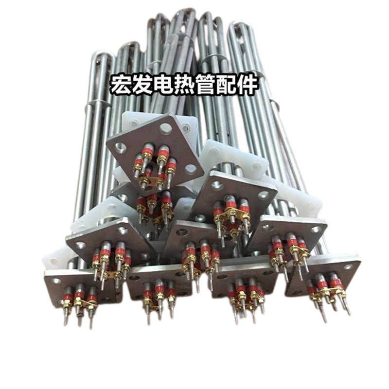 适用威顺 霍巴特/洗碗机加热管 C44BB漂洗电热管 304不锈钢9KW密封垫高清大图