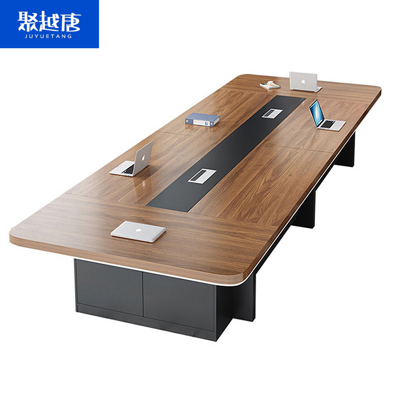 聚越唐(JUYUETANG)简约会议桌 3500*1500*750 张(可制定)高清大图