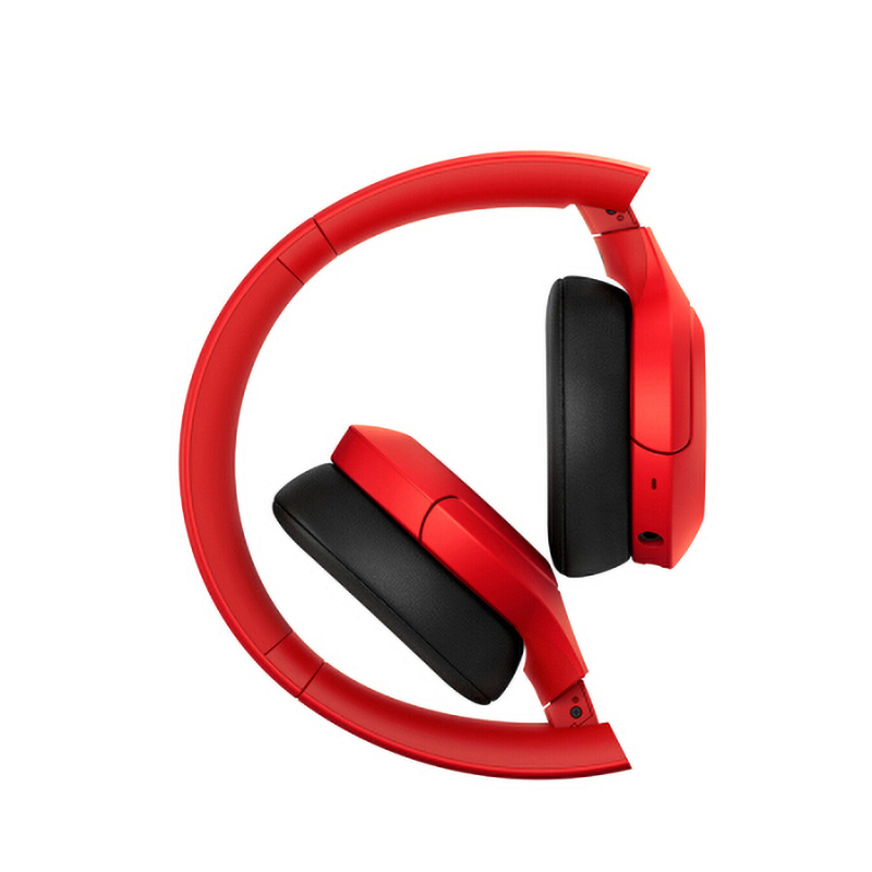 索尼（SONY）WH-H810 蓝牙无线耳机 头戴式Hi-Res立体声手机耳机 游戏耳机hear系列 （红色）
