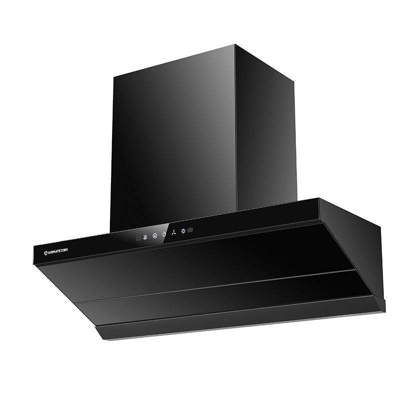 艾美特油烟机AY830AB顶侧一体大吸力变频油烟机厨房家用油烟不过脸高清大图