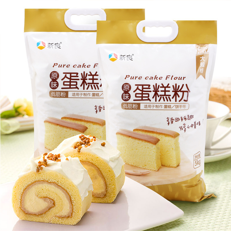 新良原味蛋糕粉低筋面粉5kg