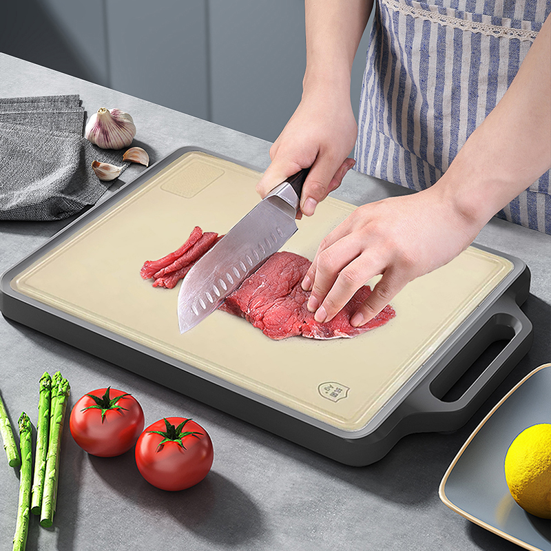 康巴赫康盾系列抗菌不锈钢双面菜板高清大图