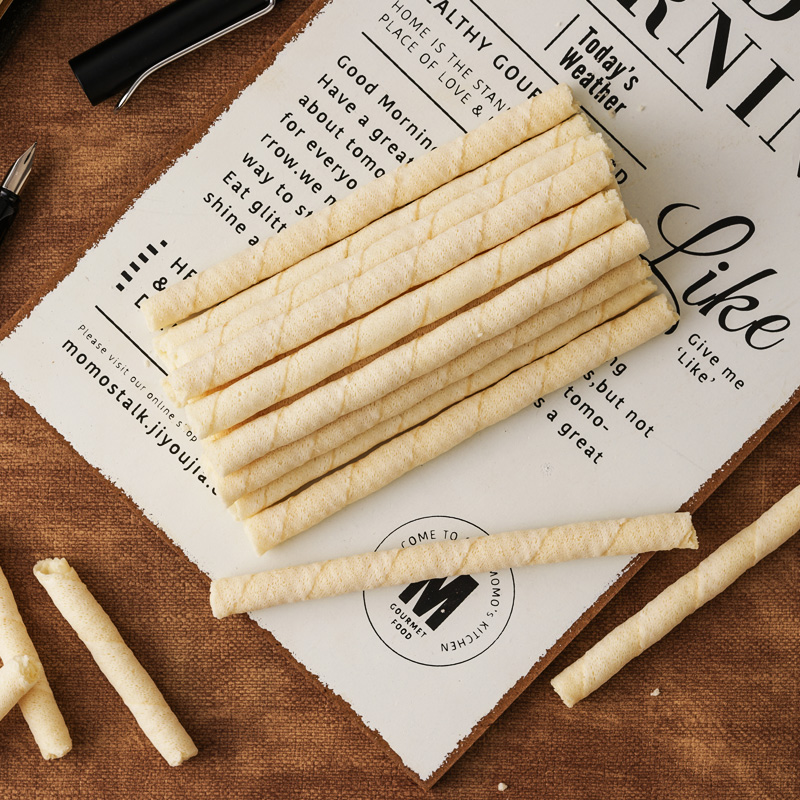 爱时乐(Astick) 注心饼干 零食 威化卷心酥香草牛奶味330g 休闲零食 办公室零食(新老包装交替发货)高清大图