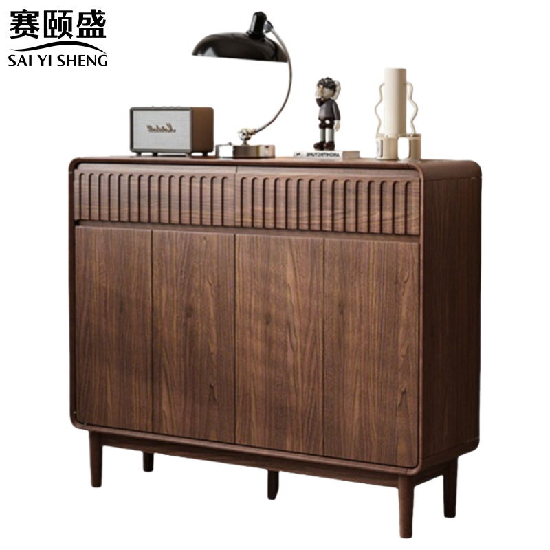 赛颐盛 实木鞋柜 1200*350*1000mm 个高清大图